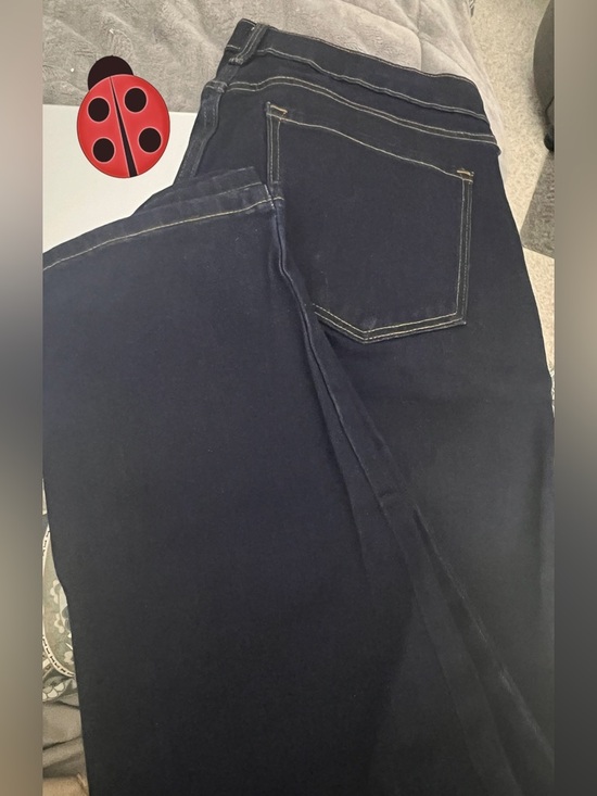 Old Navy Denim - Old Navy Women’s Dark Blue Stretch Ankle Jeans 14 NWT